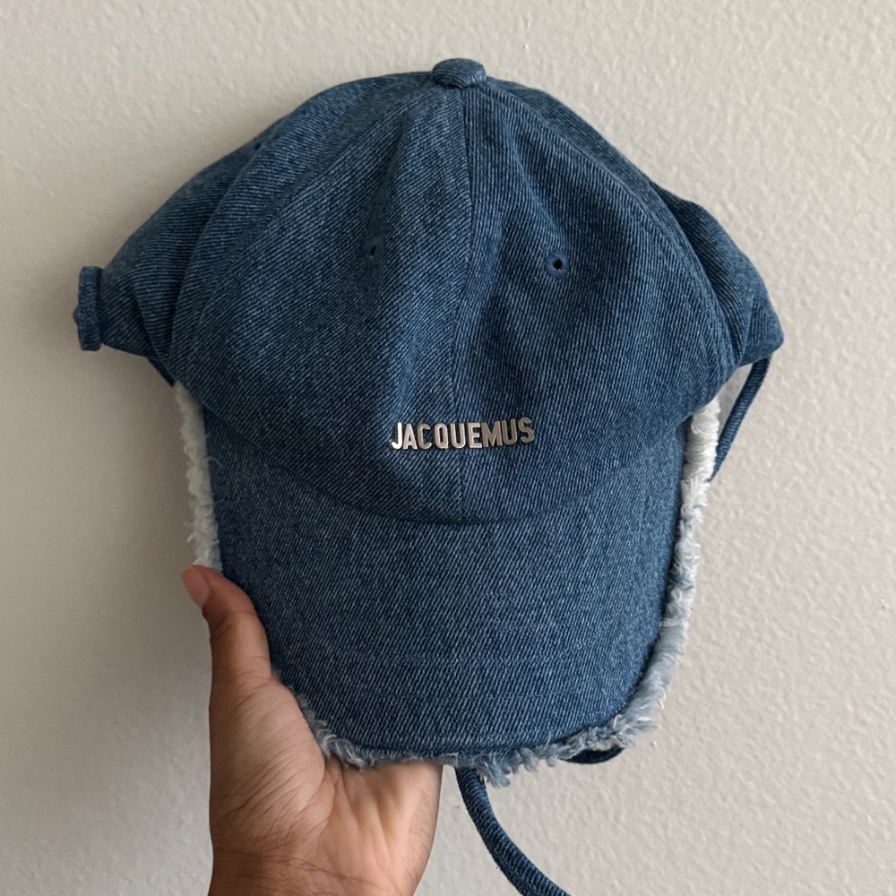 Jacquemus 'La casquette Artichaut' Denim Cap